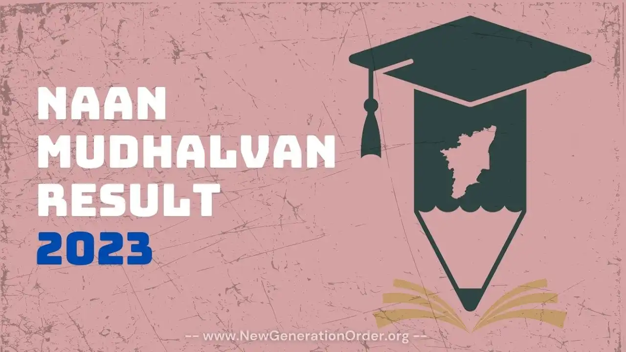 Naan Mudhalvan Result 2023