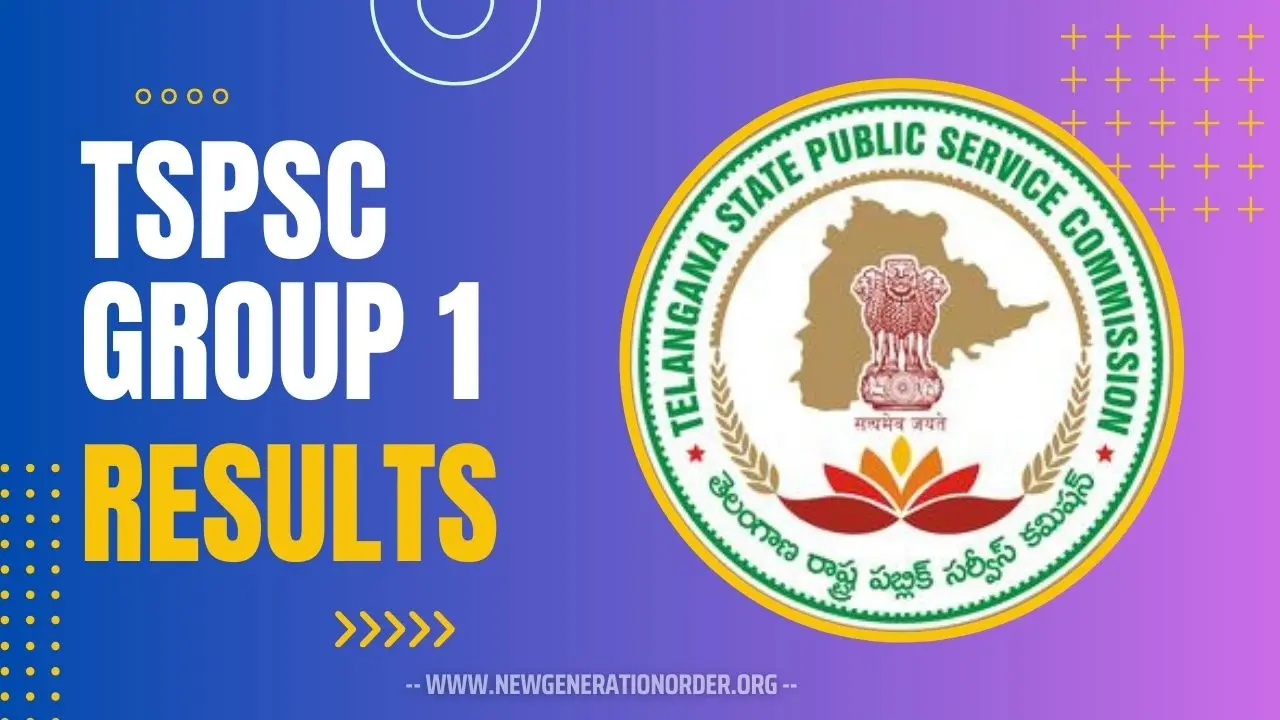 TSPSC Group 1 Results 2023